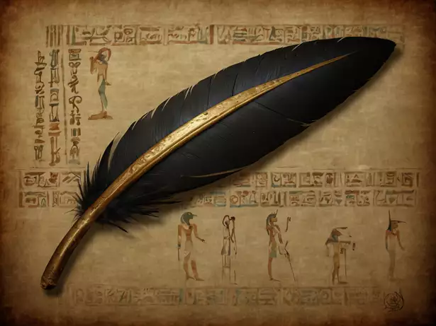 Feather of Maat: Symbolizing truth and justice