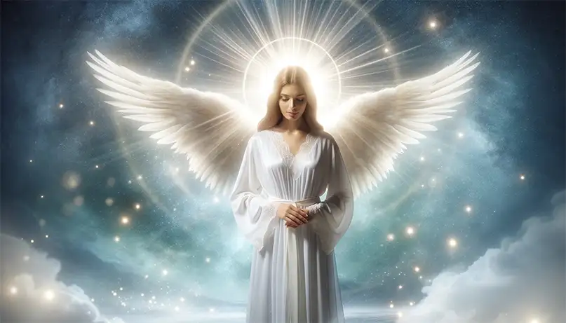 Angel in a dream