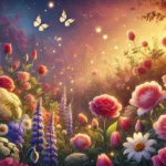 dreaming on a blooming garden