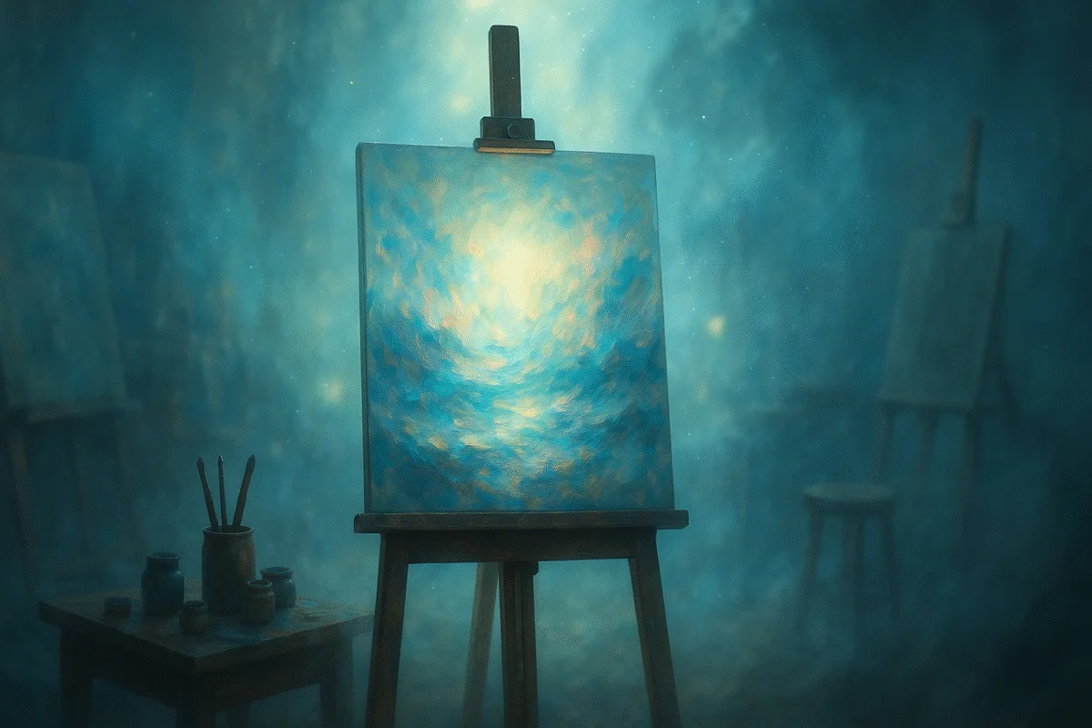 Dreaming about artist studio