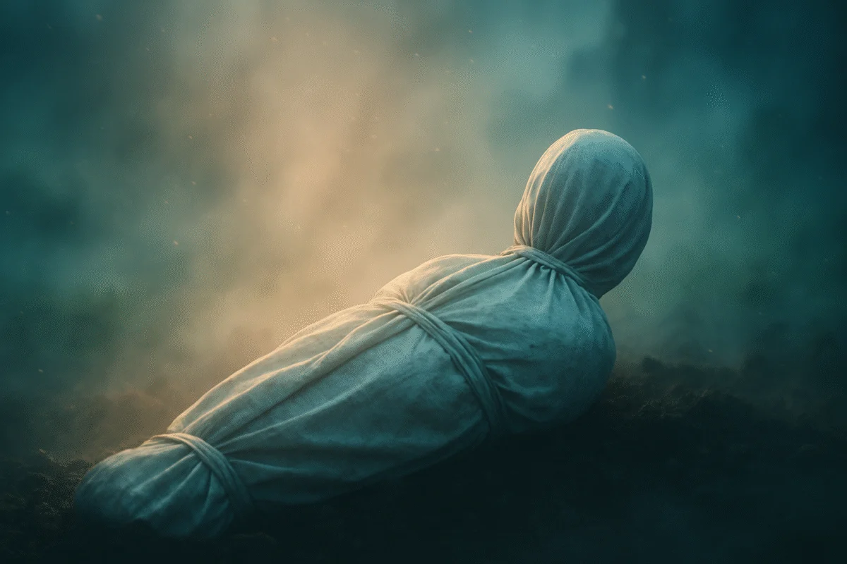 Dreaming about burial