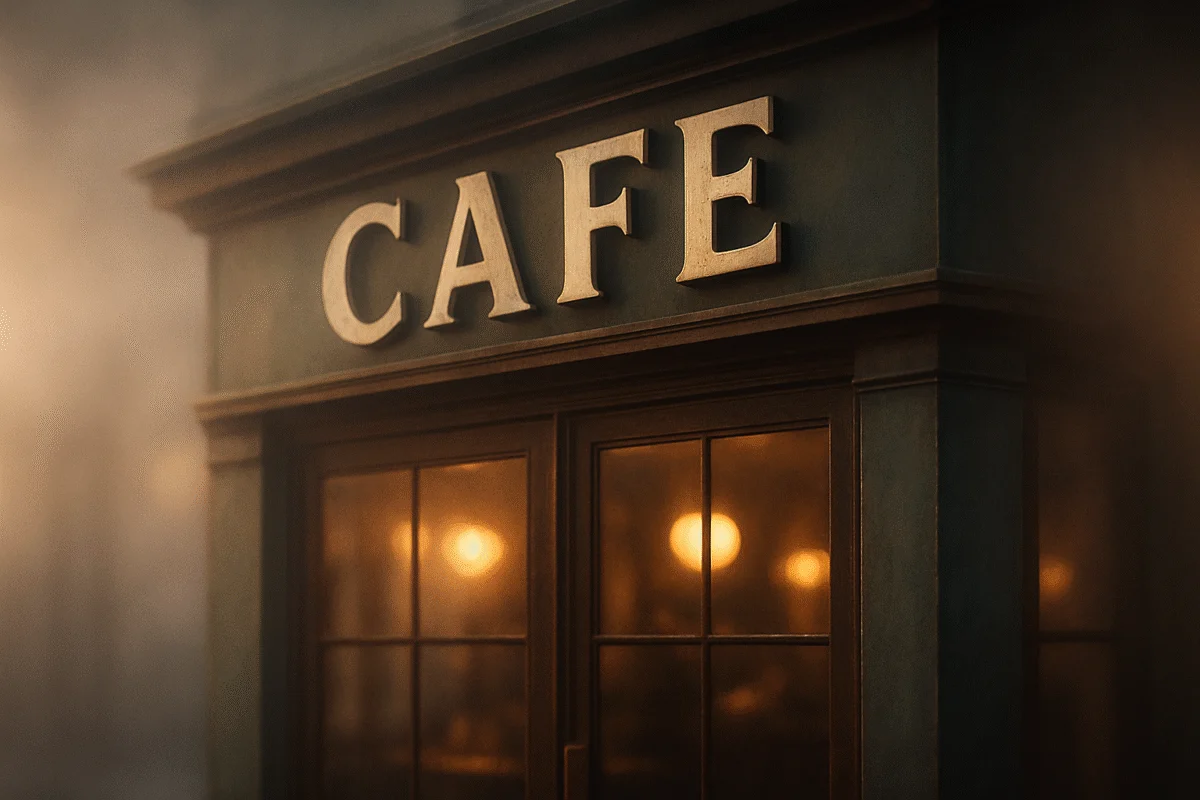 Dreaming about cafe