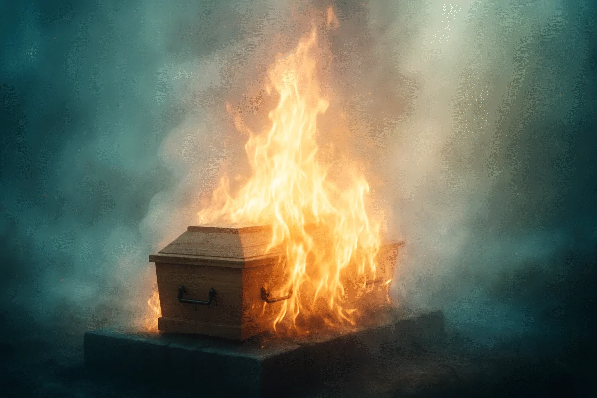 Dreaming about cremation