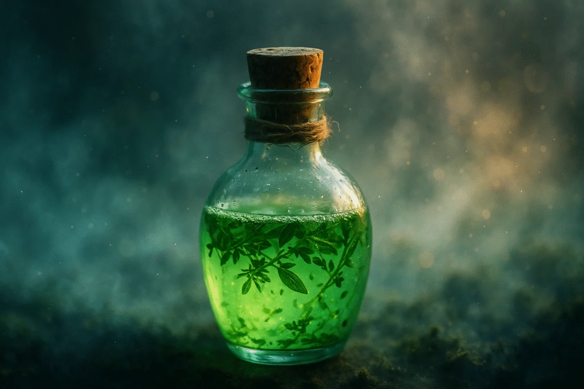 Dreaming about herbal potion