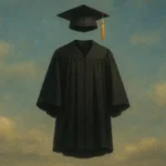 dreaming about a cap and gown