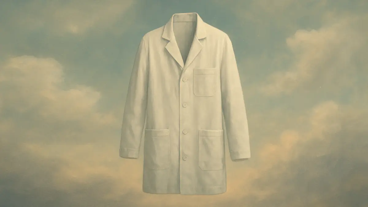 dreaming about a lab coat