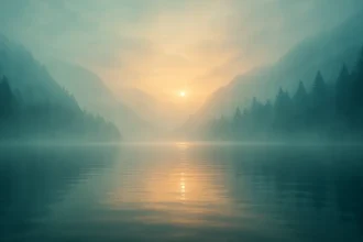 Dreaming about a lake