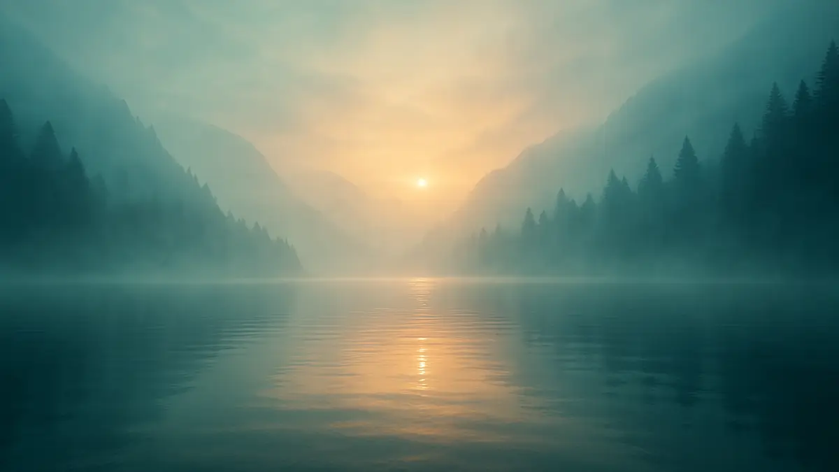 Dreaming about a lake