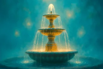 dreaming about a water fountain