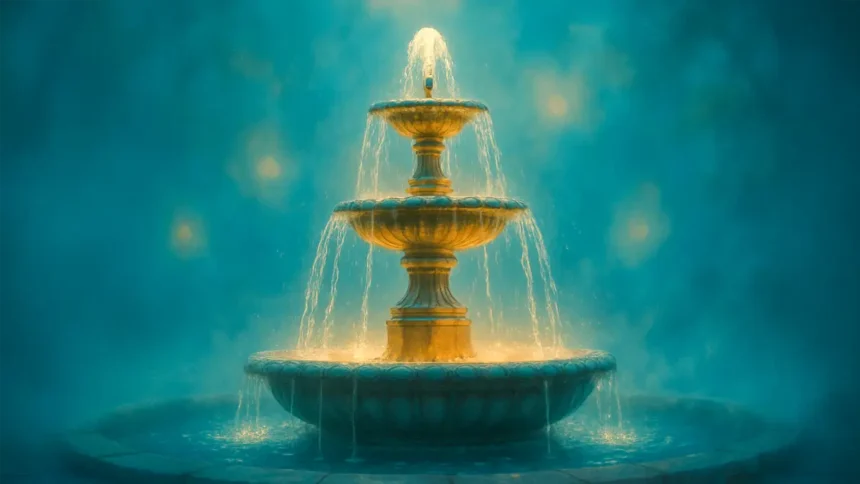 dreaming about a water fountain