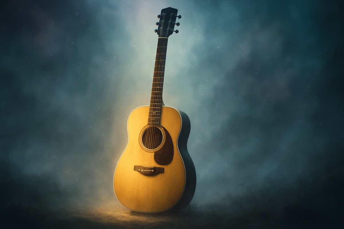 Dreaming about acoustic guitar