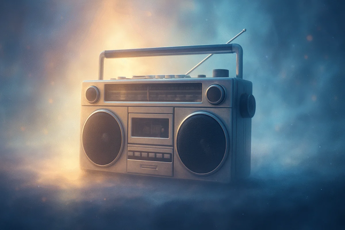 Dreaming about boom box