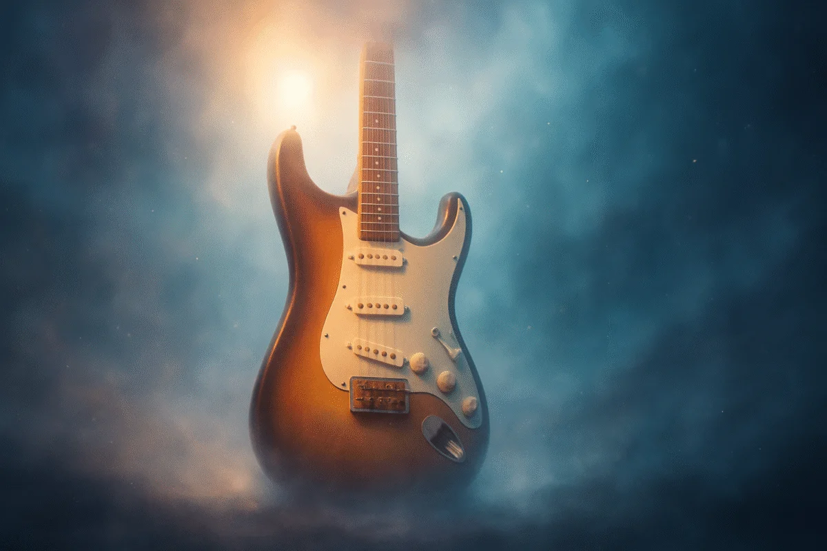 Dreaming about electric guitar