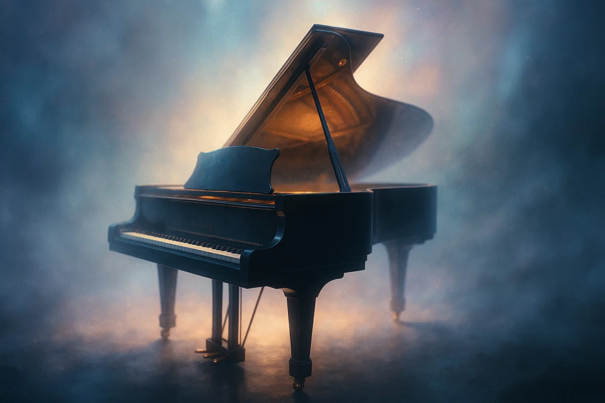 Dreaming about grand piano