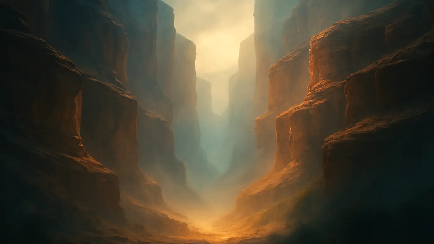 Dreaming about canyon