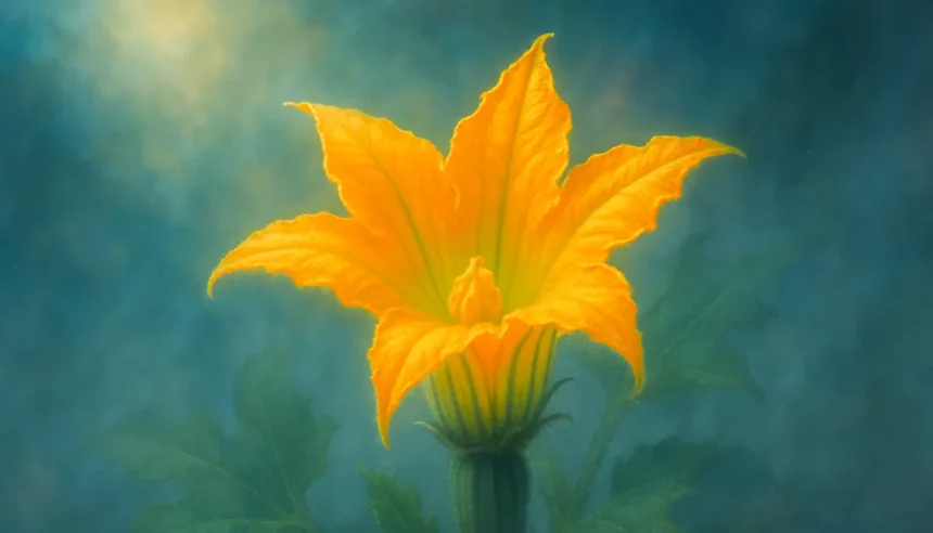 Dreaming about Zucchini flower