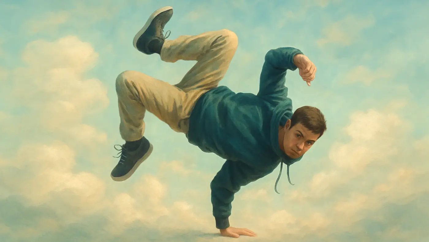 Dreaming about breakdancing