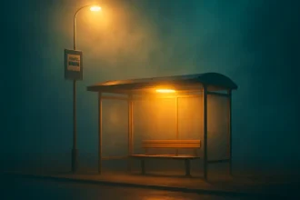 Dreaming about bus stop