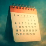 Dreaming about a calendar