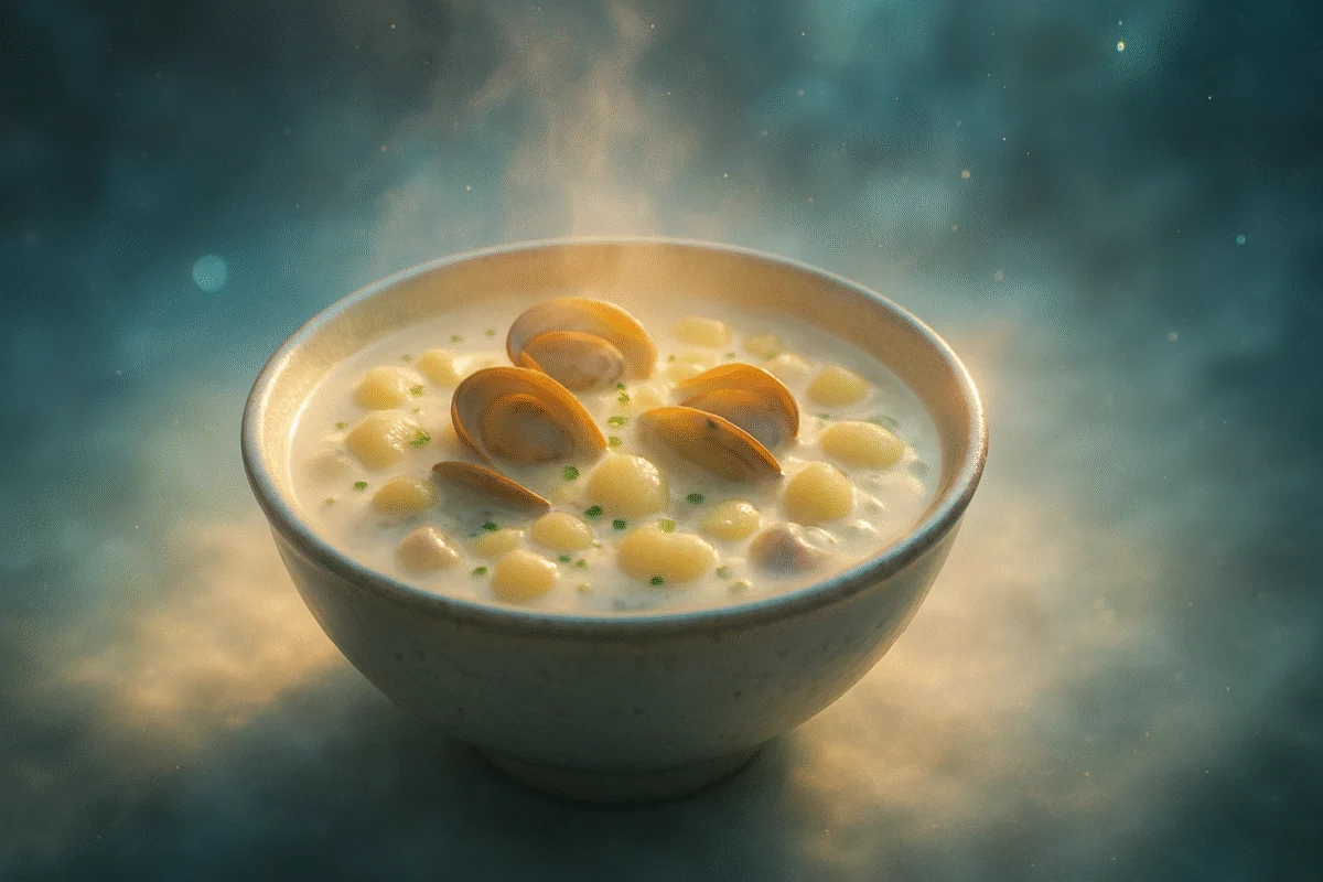 Dreaming about clam chowder