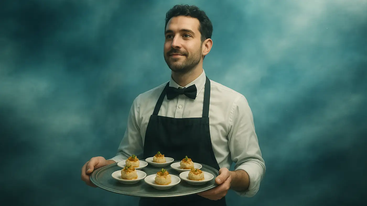 Dreaming about a caterer