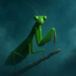 Dreaming about a mantis