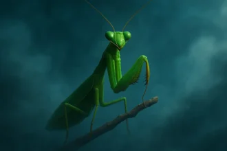 Dreaming about a mantis
