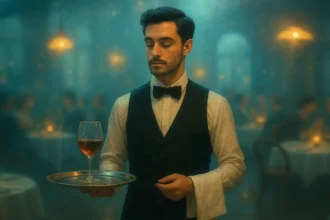 Dreaming about a waiter