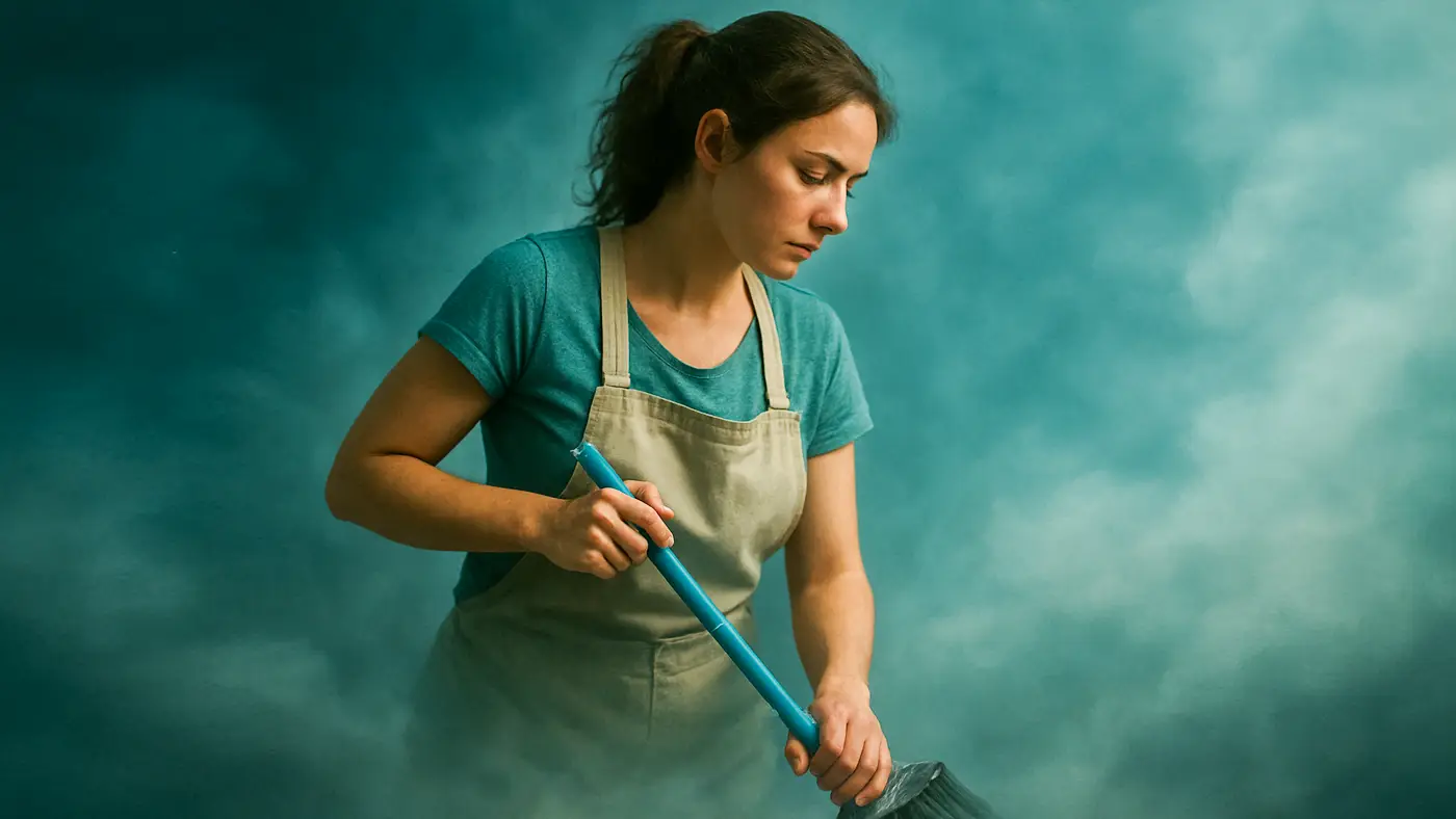 Dreaming about cleaning