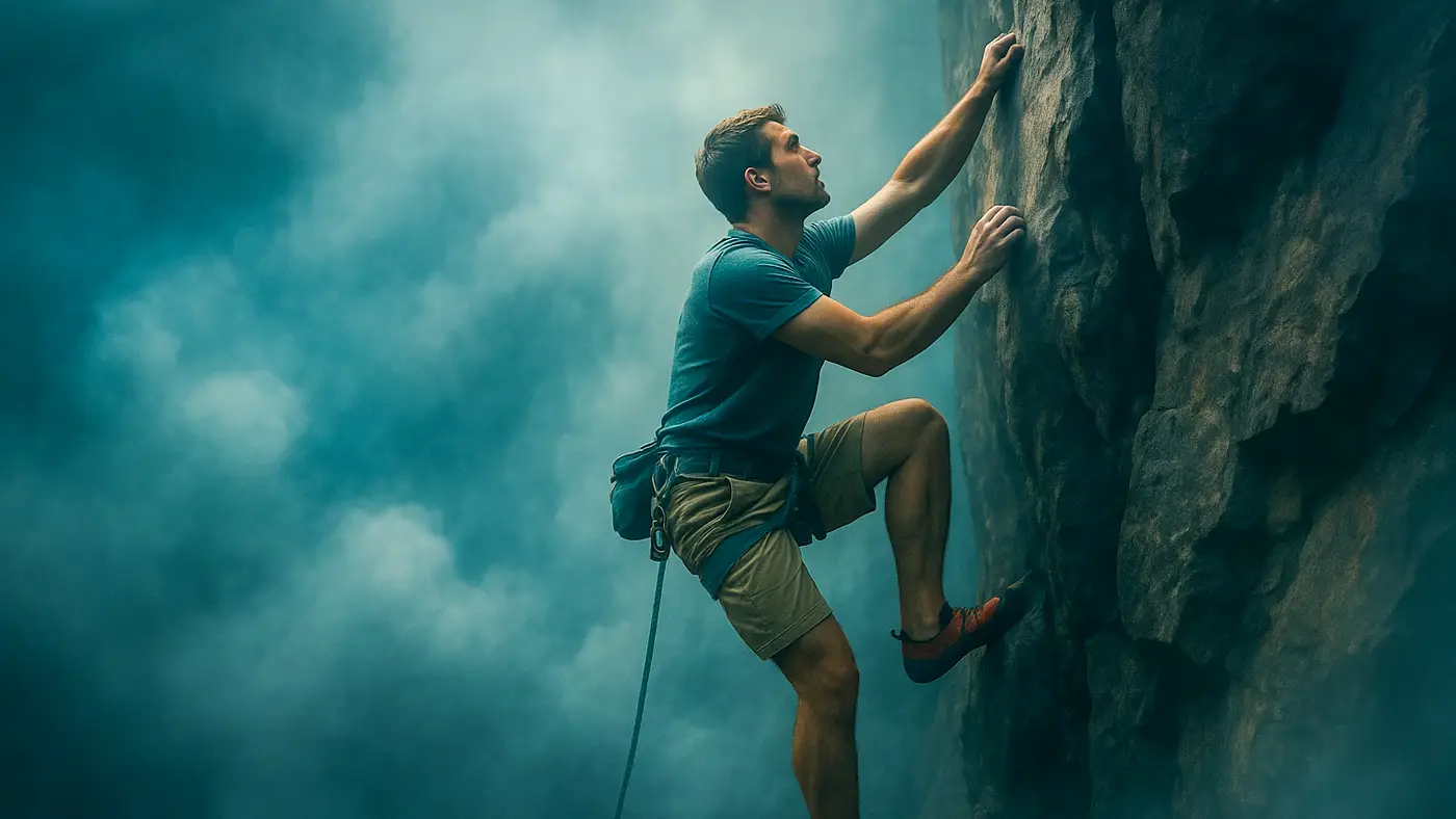 Dreaming about climbing