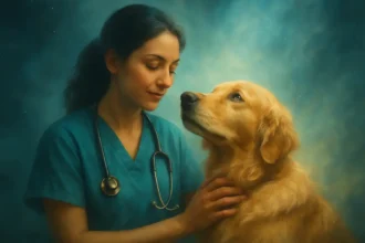 Dreaming about a veterinarian