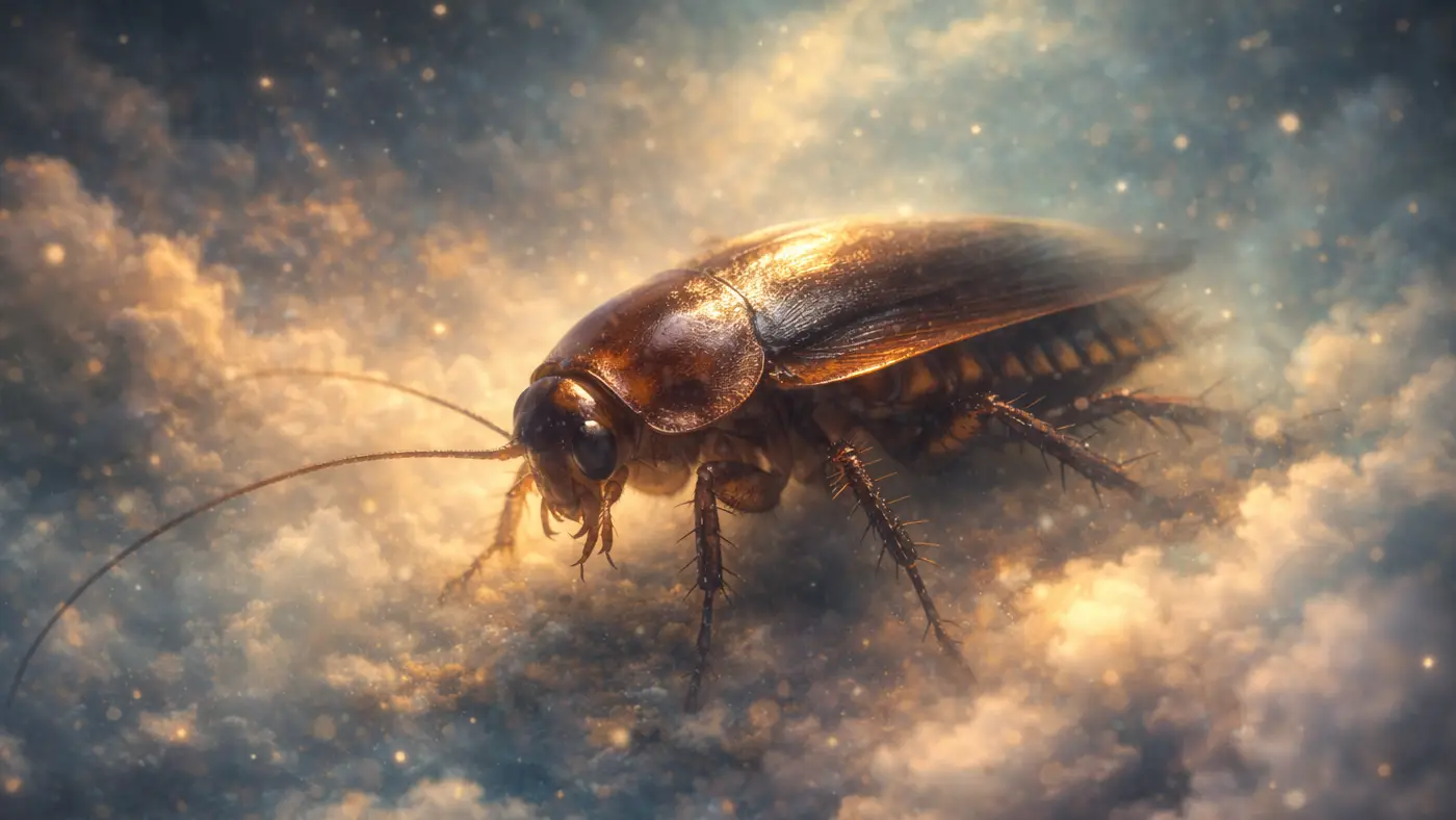 Dreaming about a cockroach