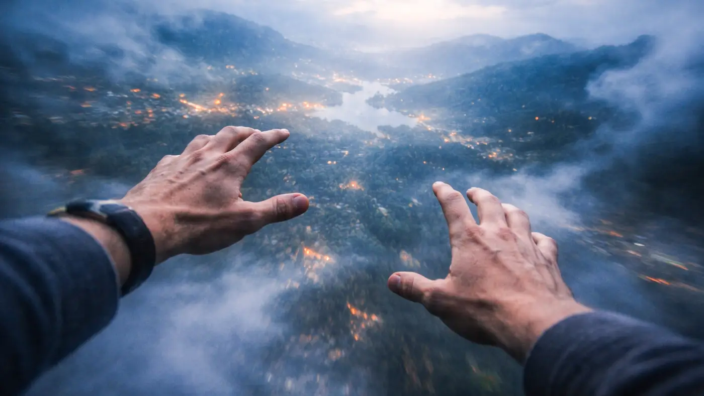 Dreaming about falling