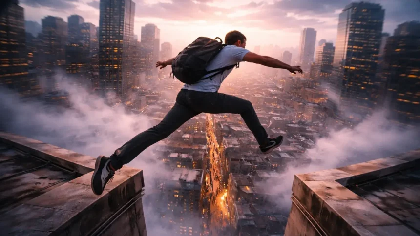 Dreaming about jumping