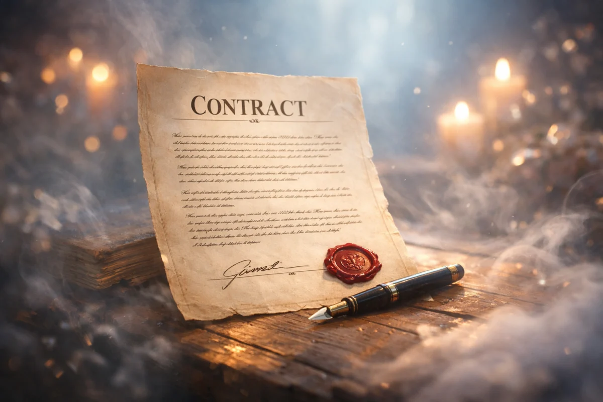 Dreaming about contract