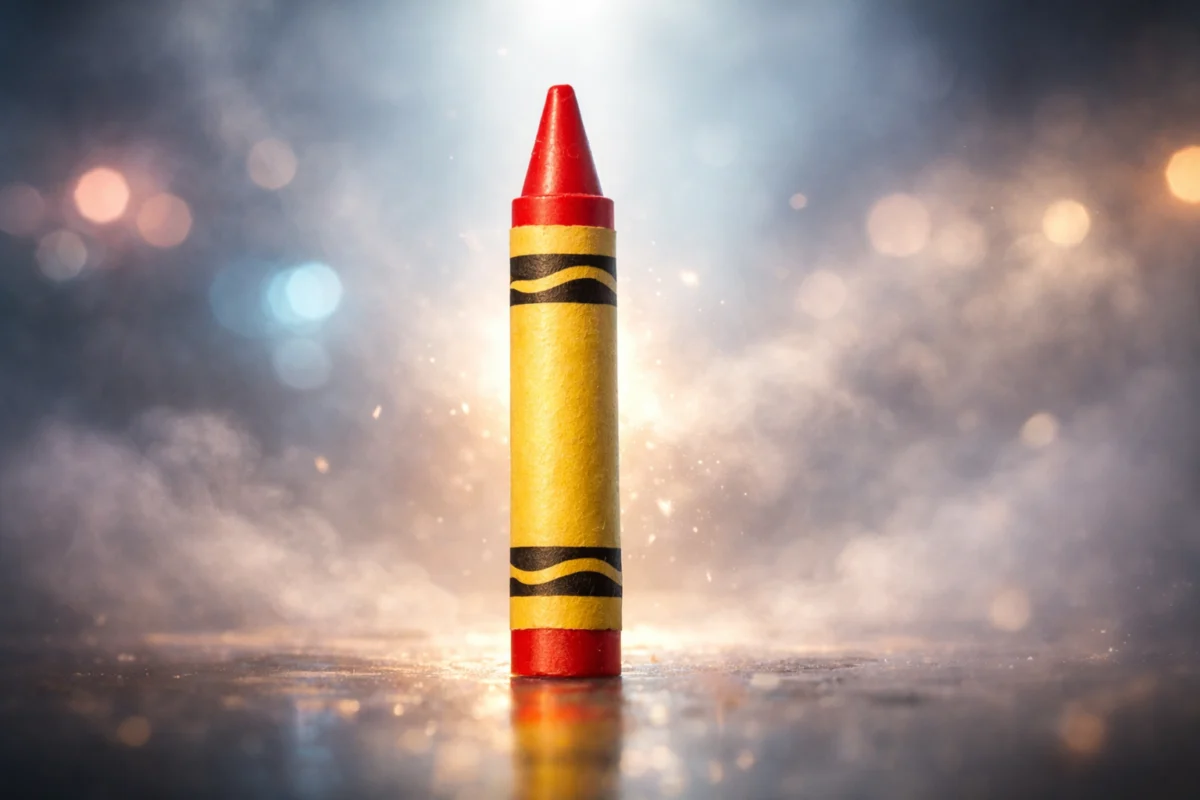 Dreaming about crayon