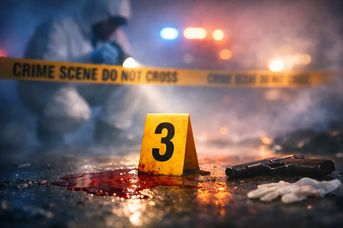 Dreaming about crime scene