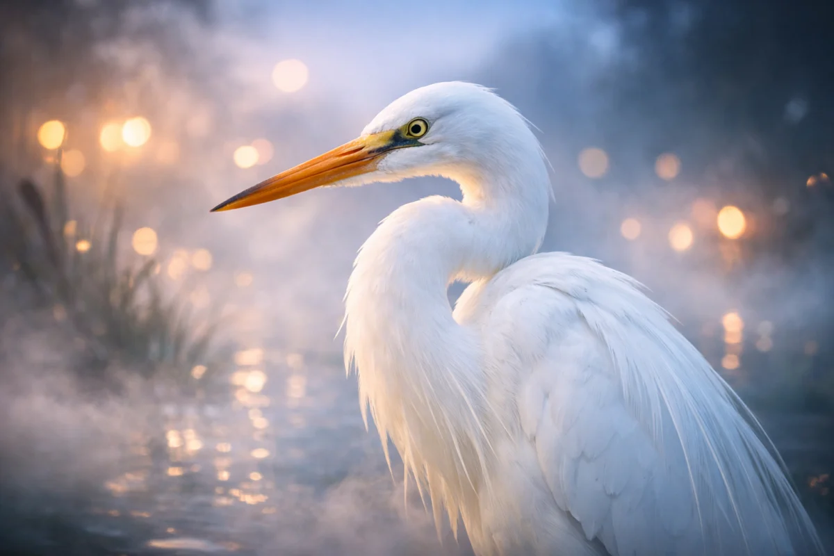 Dreaming about heron
