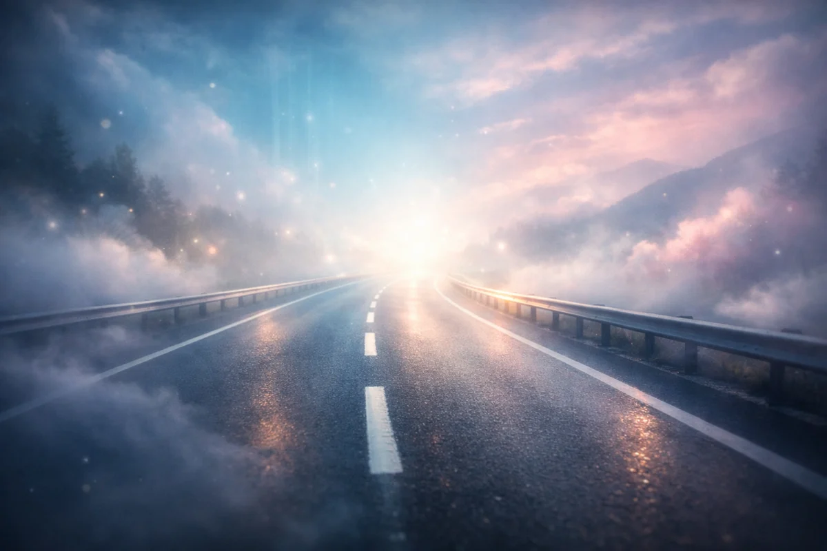 Dreaming about highway