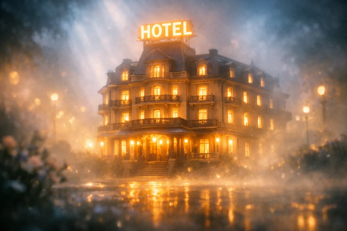 Dreaming about hotel