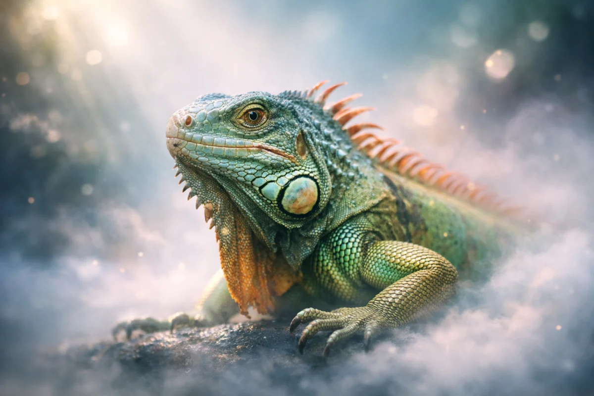 Dreaming about iguana