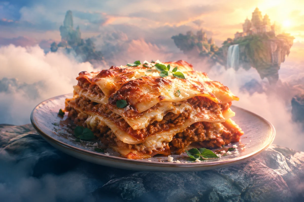 Dreaming about lasagna